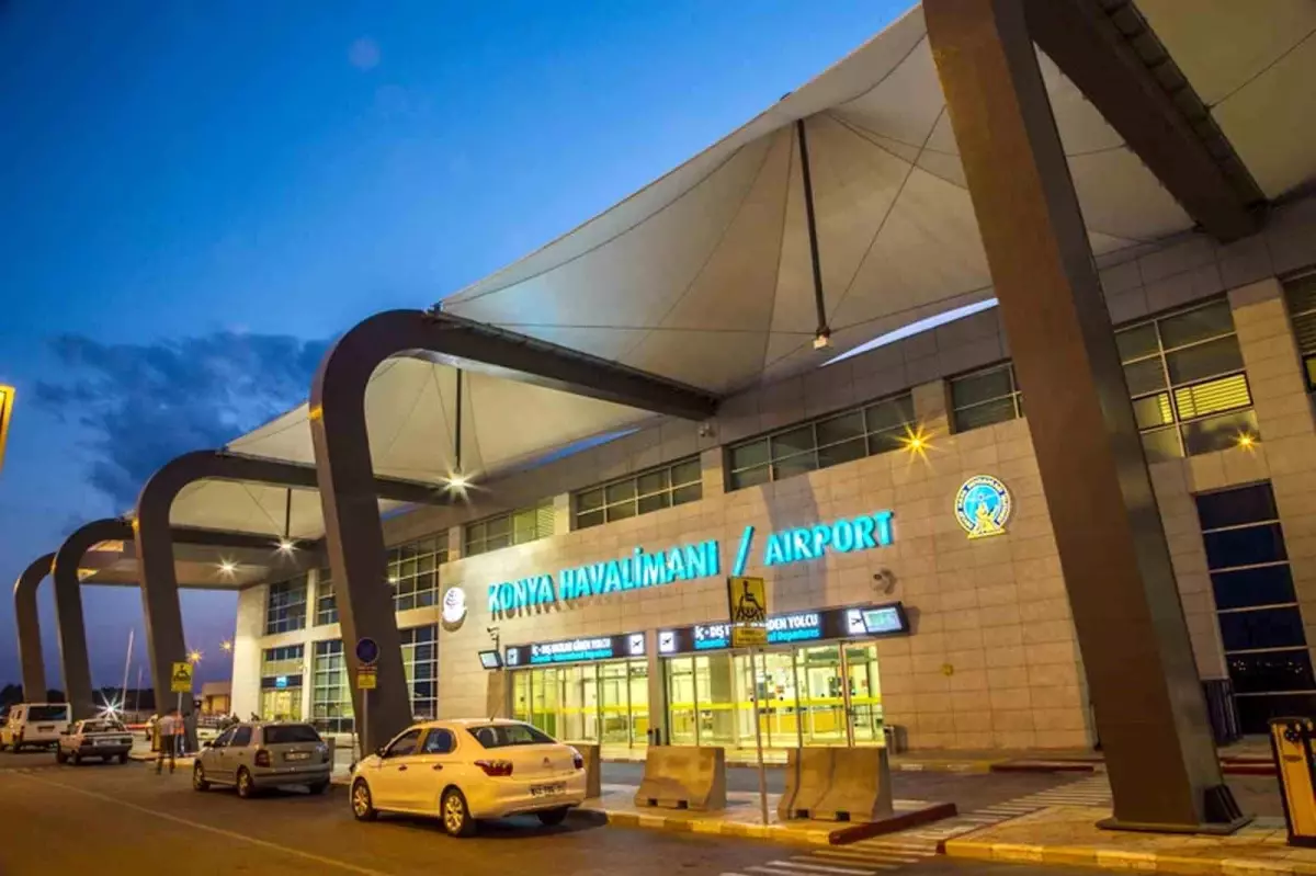 Konya Havalimanı'nda Mayıs'ta 77 Bin Yolcu