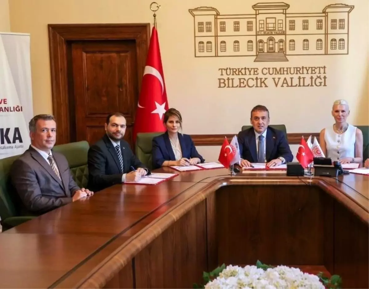 Edebali Havzası Tanıtım ve Karşılama Merkezi Projesi İmza Töreni Düzenlendi
