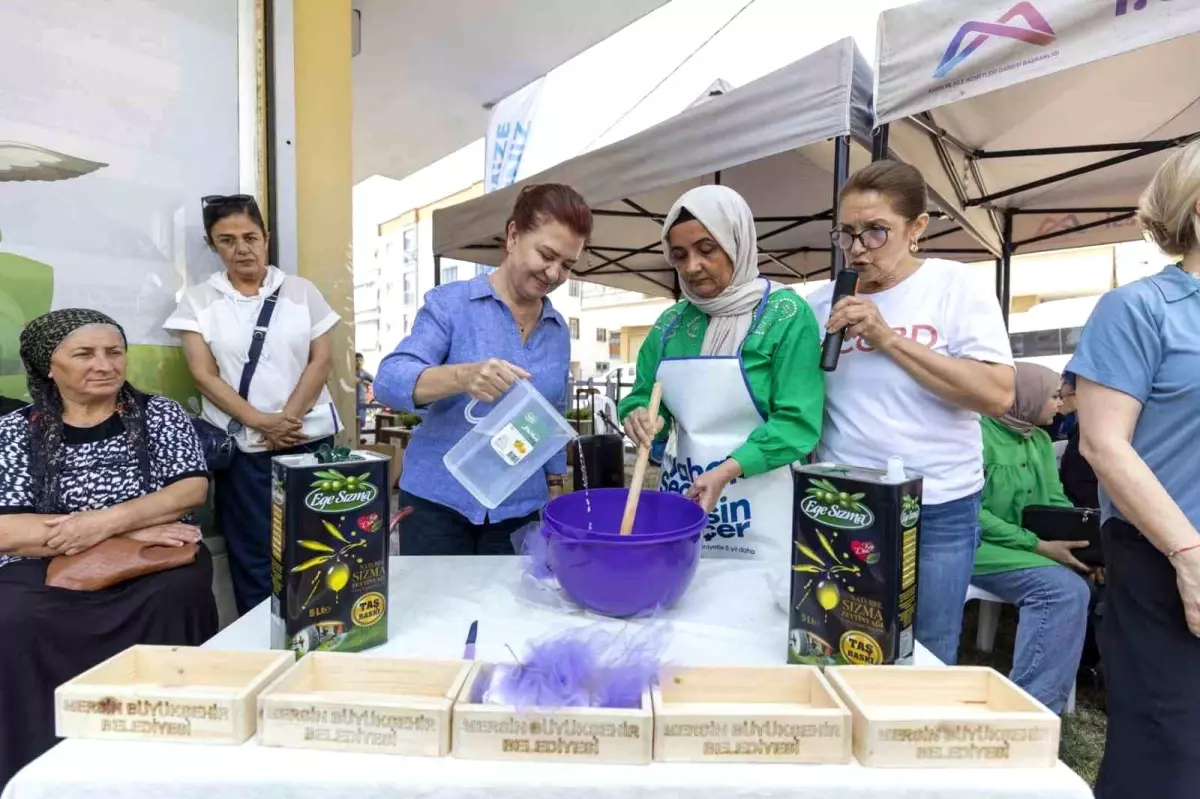 Mersin'de Kadınlar için Sabun Yapım Atölyesi Başladı