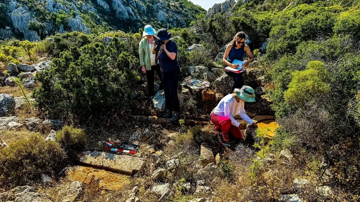 Marmaris'te Phoenix Antik Kenti'nde Kazılar
