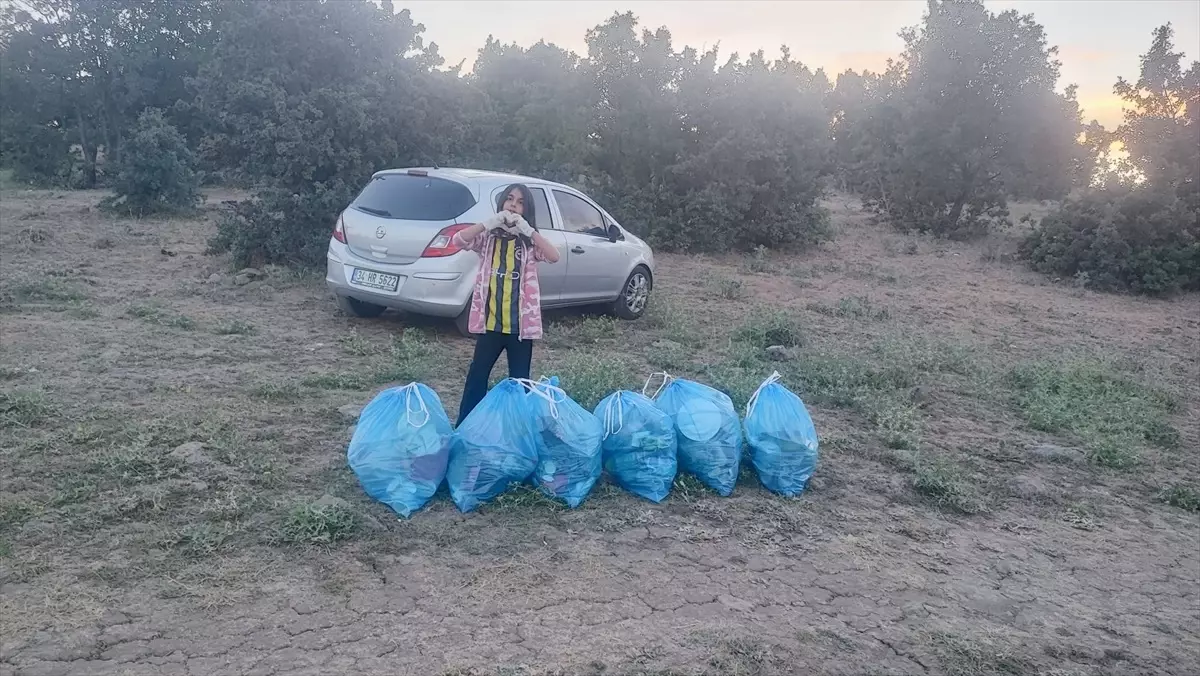 Baba-kızdan Çevre Temizliği Örneği