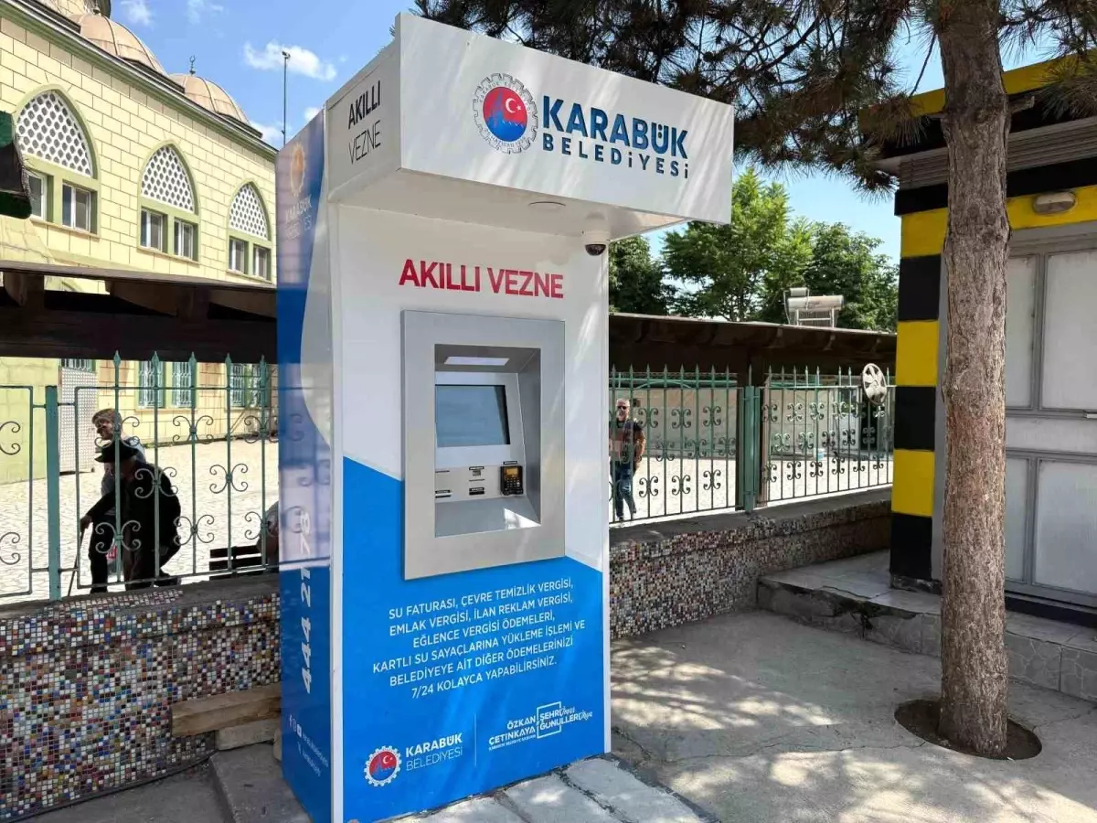 Karabük Belediyesi Akıllı Vezne Sayısını Arttırdı