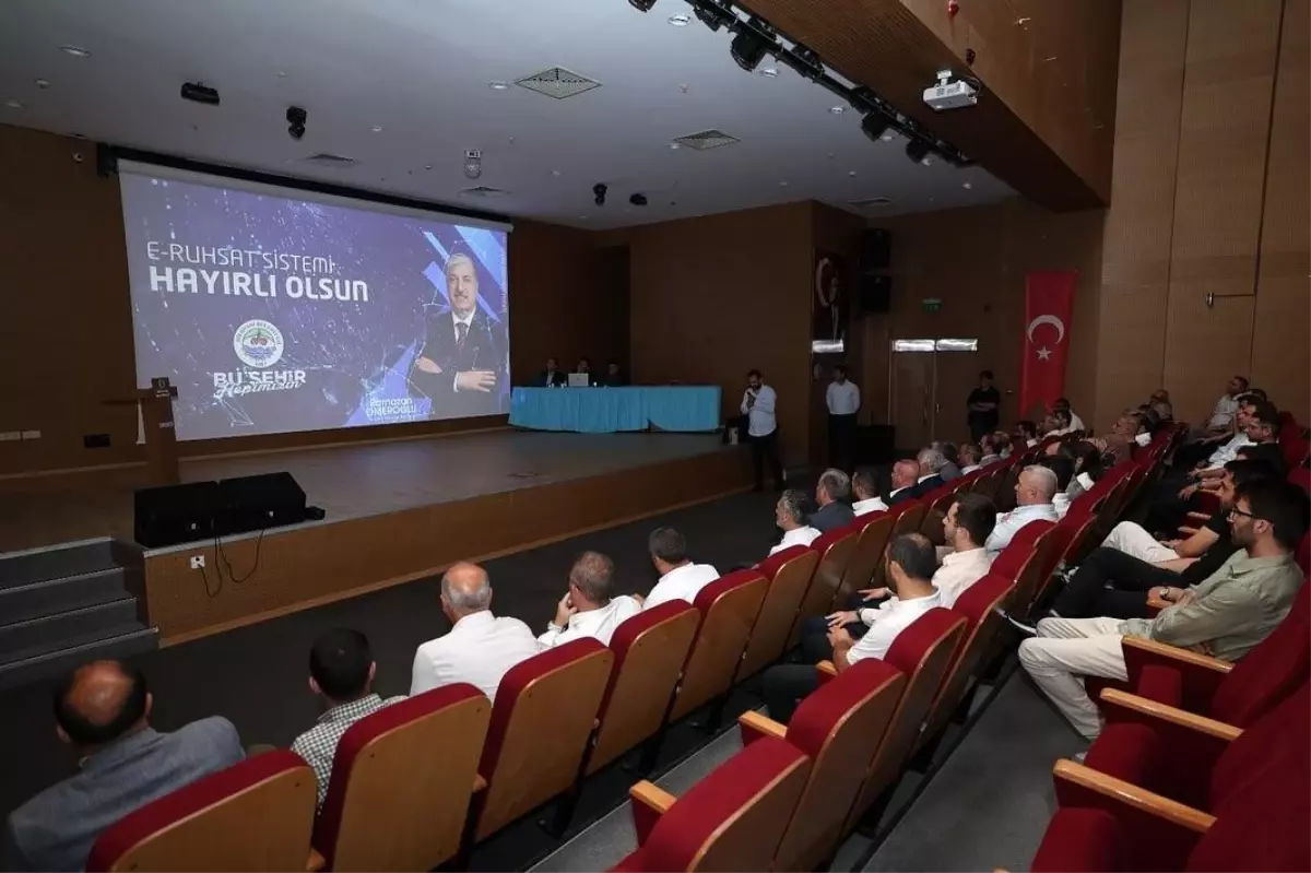 Dilovası Belediyesi e-Ruhsat Sistemini Tanıttı