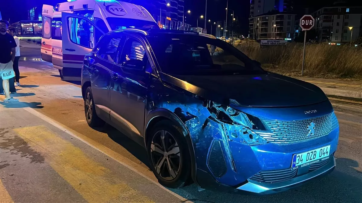 Edirne'de 4 Araçlı Kaza: 1 Yaralı