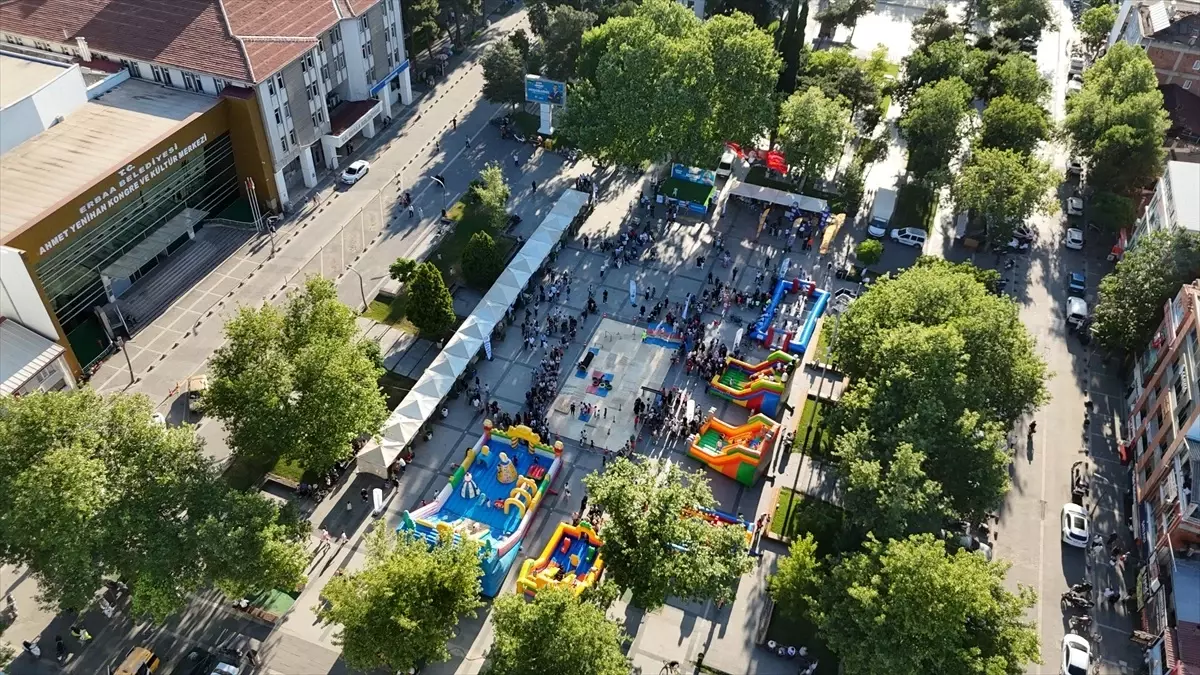 Erbaa'da Çevre Festivali Çocuk Şenliği