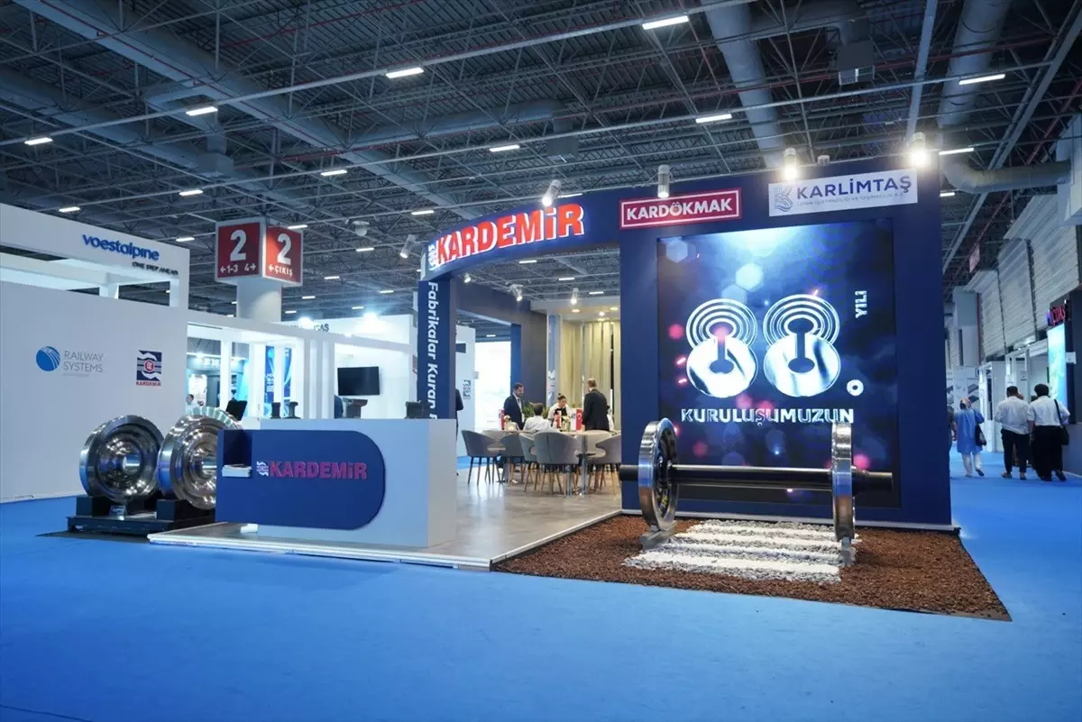 KARDEMİR, Eurasia Rail Fuarı'nda Yer Aldı