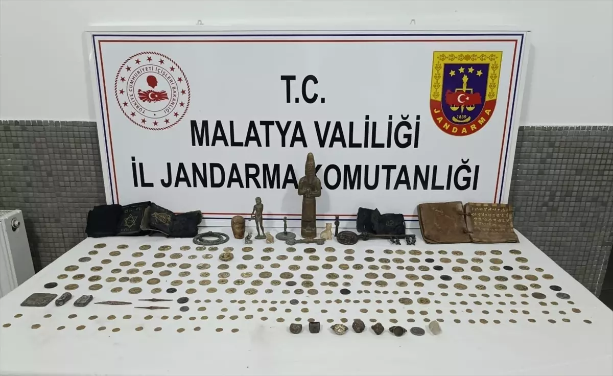 Malatya'da Tarihi Eser Operasyonu
