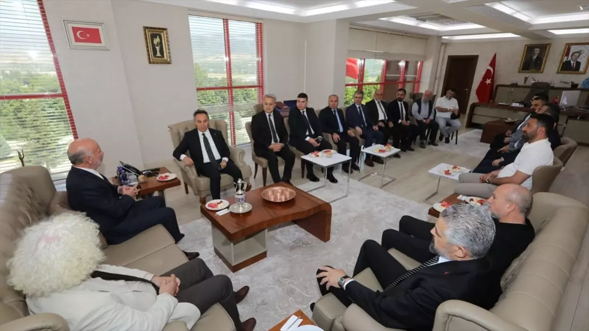 Günsel, TOGÜ'yü Ziyaret Etti