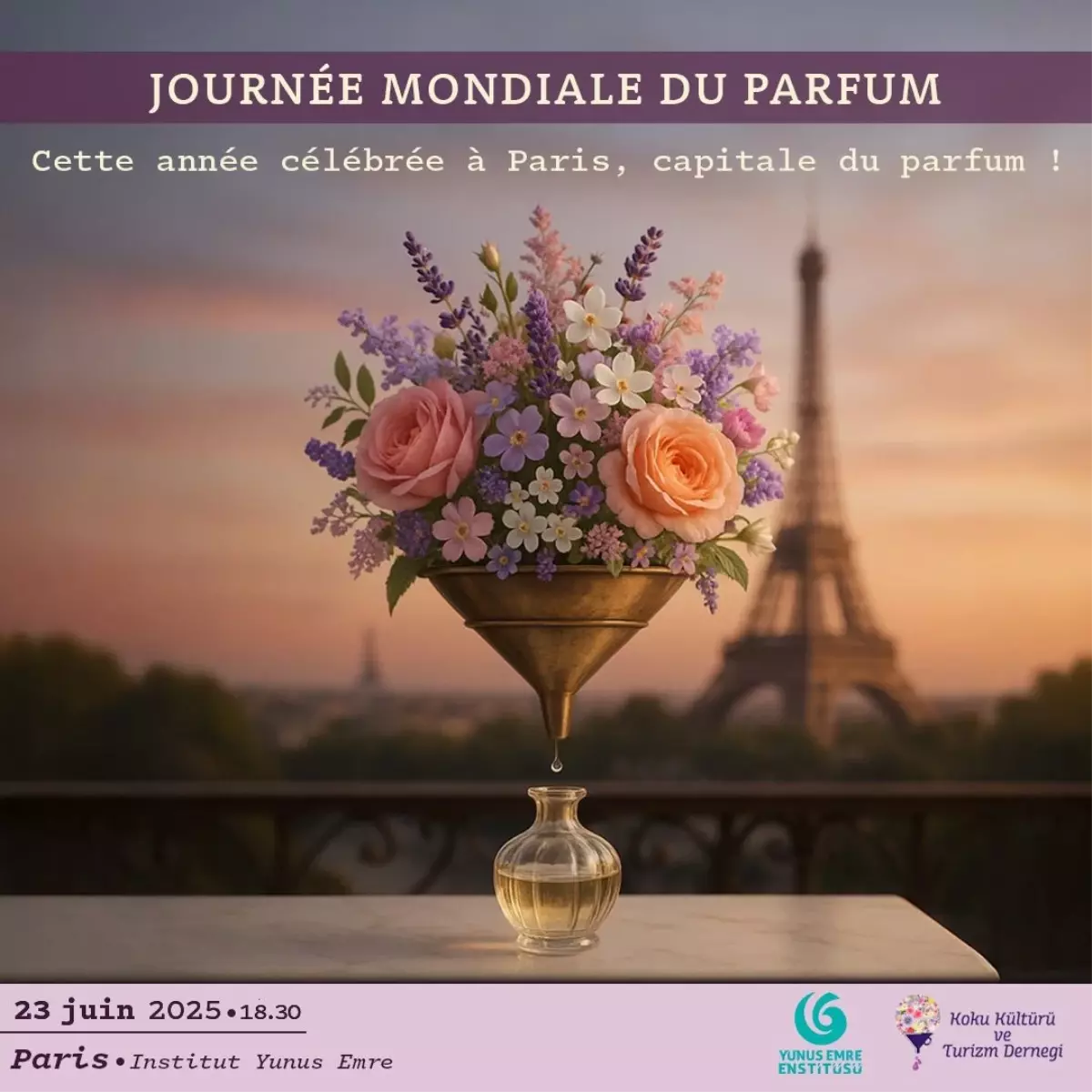 Dünya Güzel Koku Günü Paris'te Kutlanıyor