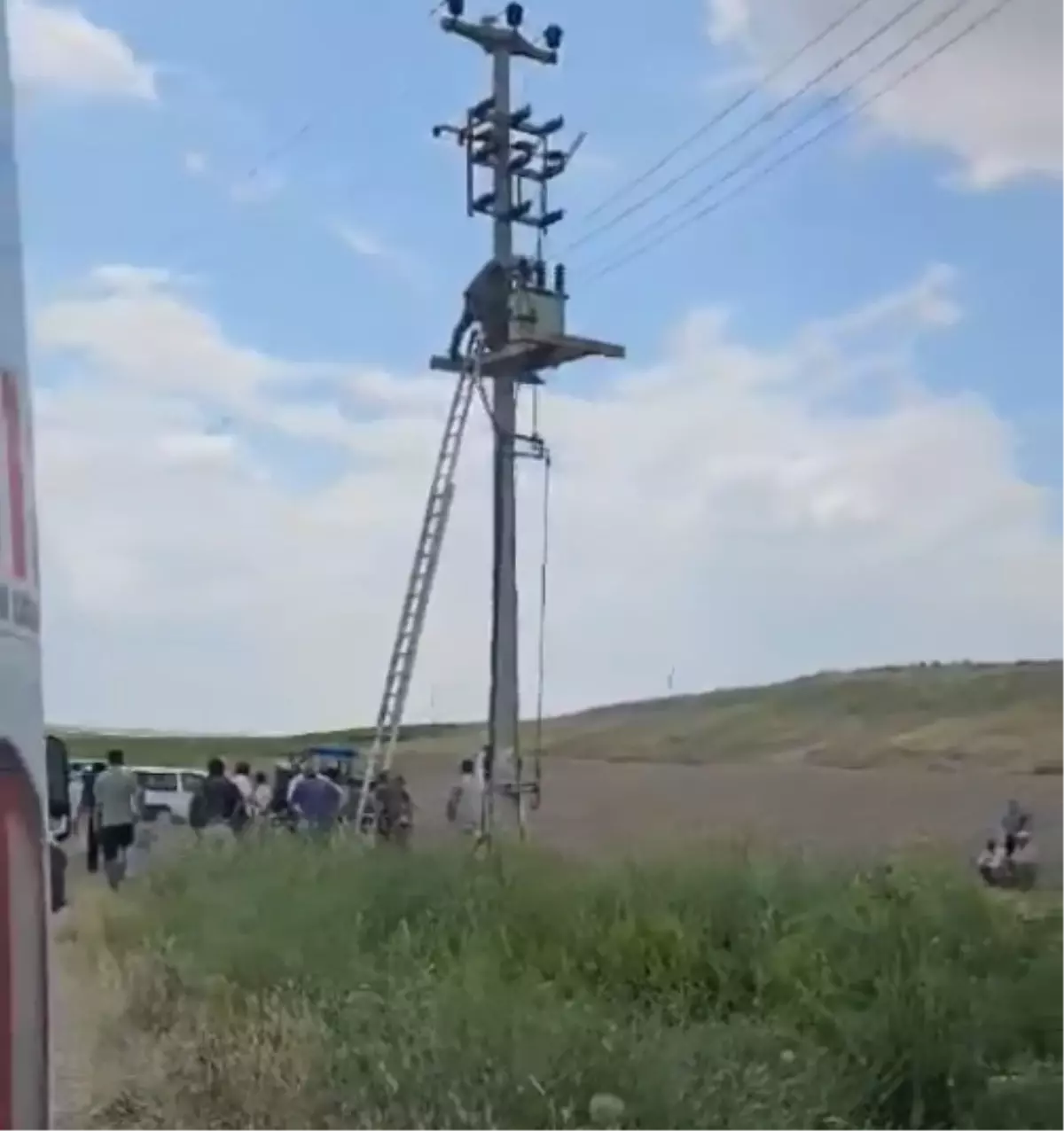 Beypazarı'nda Çiftçiye Elektrik Çarpması