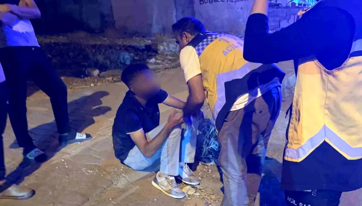 Adıyaman'da Madde Etkisiyle Genç Tedirginlik Yarattı