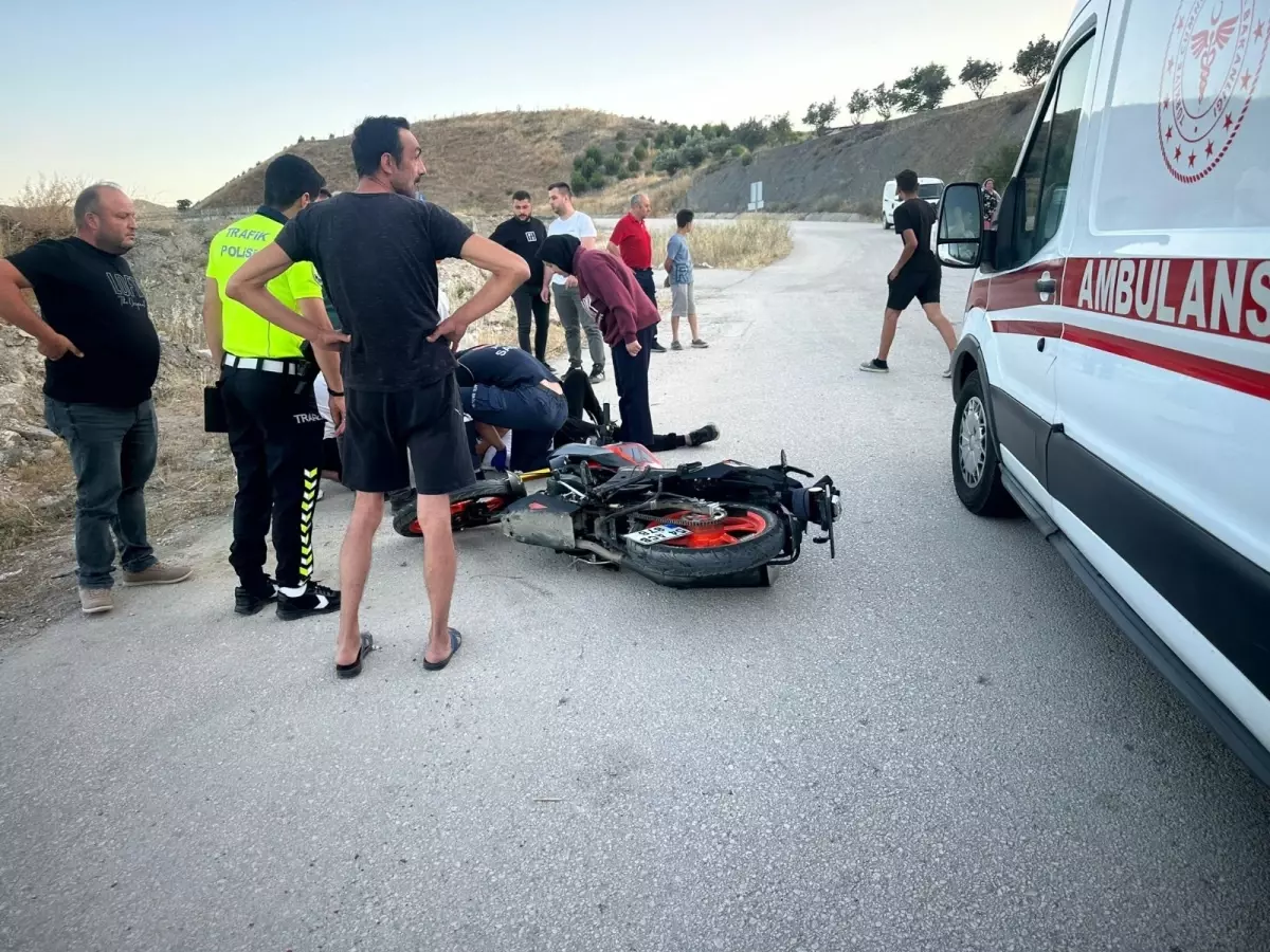 Pamukova'da Motosiklet Kazası