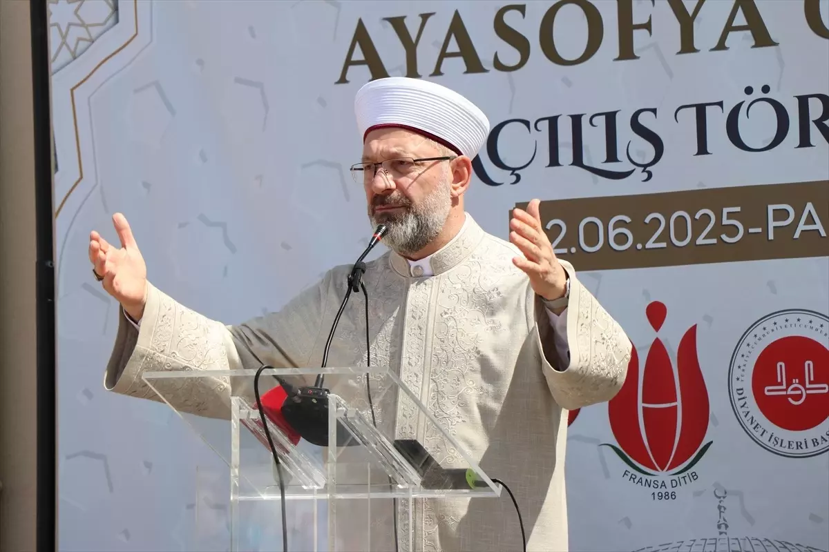 Ayasofya Camii Fransa'da Açıldı
