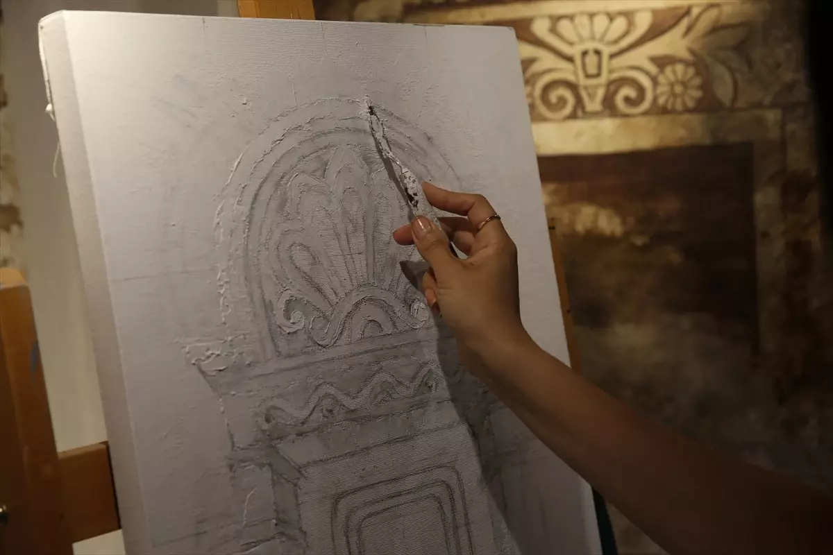 Çay ve Kahve ile Sanat Yapan Ressam: Esra Sönmez