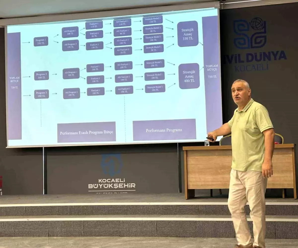 Kocaeli Büyükşehir Belediyesi'nden Performans Esaslı Bütçe Eğitimi