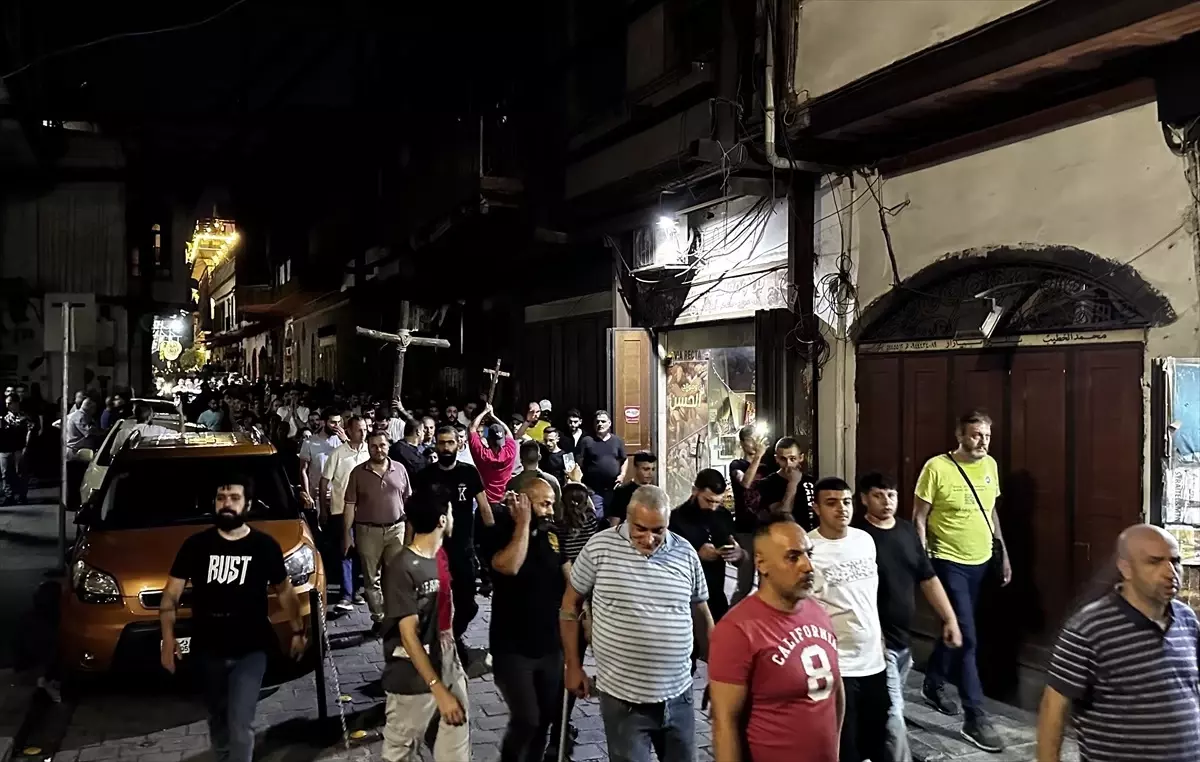 Şam'da Protesto: Adalet Talebi