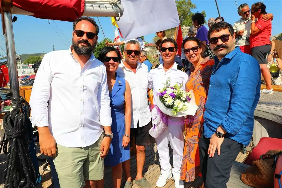 STS Bodrum, UNOC Yolculuğunu Tamamladı