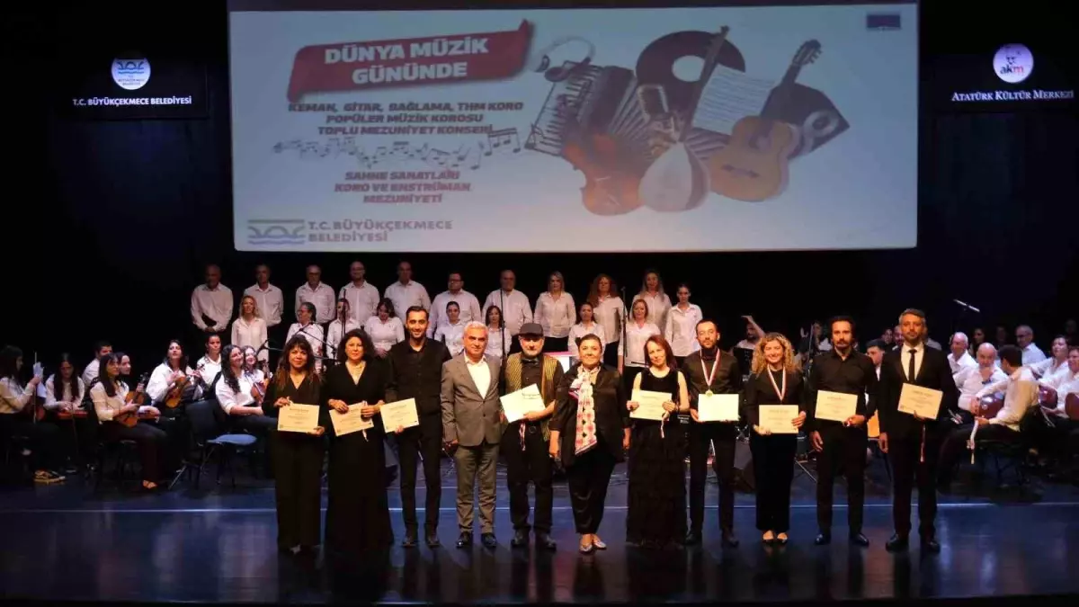 Büyükçekmece'de Dünya Müzik Günü Kutlaması