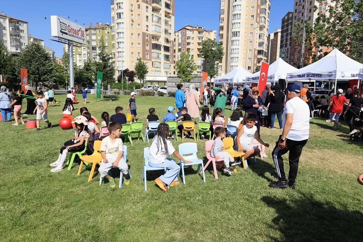 Çocuk Oyunları Şenliği Yapıldı