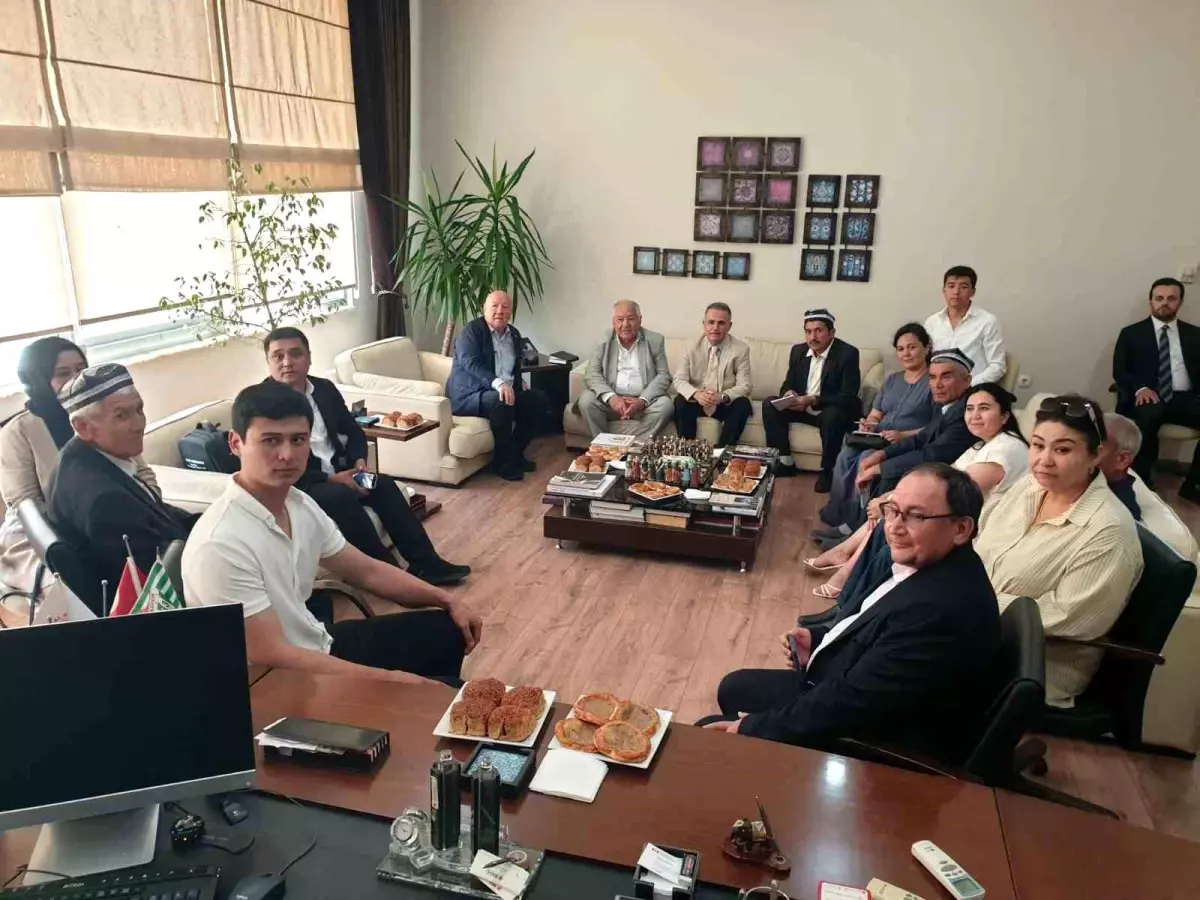 Özbekistan Gazeteciler Heyeti Bursa'da Temaslarda Bulundu