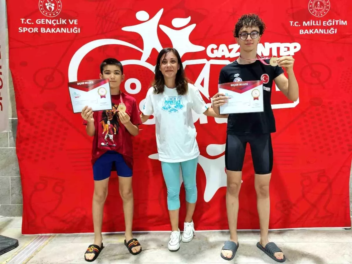 Aydın Sporcuları Gaziantep'te Altın Madalya Kazandı