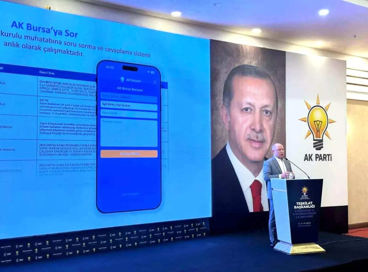 AK Parti Bursa'dan dijitalleşme hamlesi