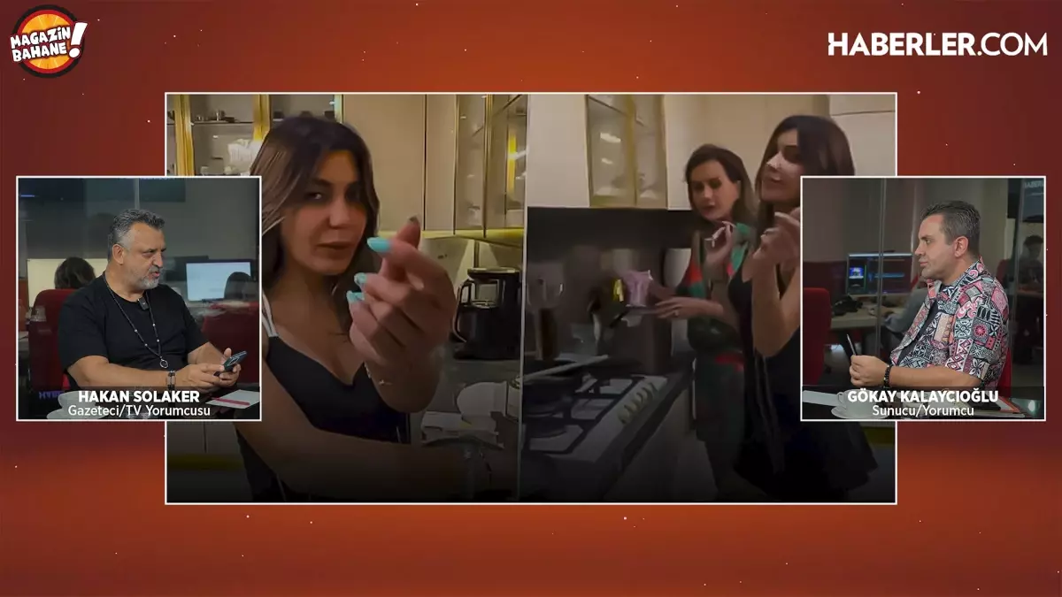 Magazin Bahane masasında Dilan Polat'ın paylaşımları gündemde: Böyle yas mı olur?