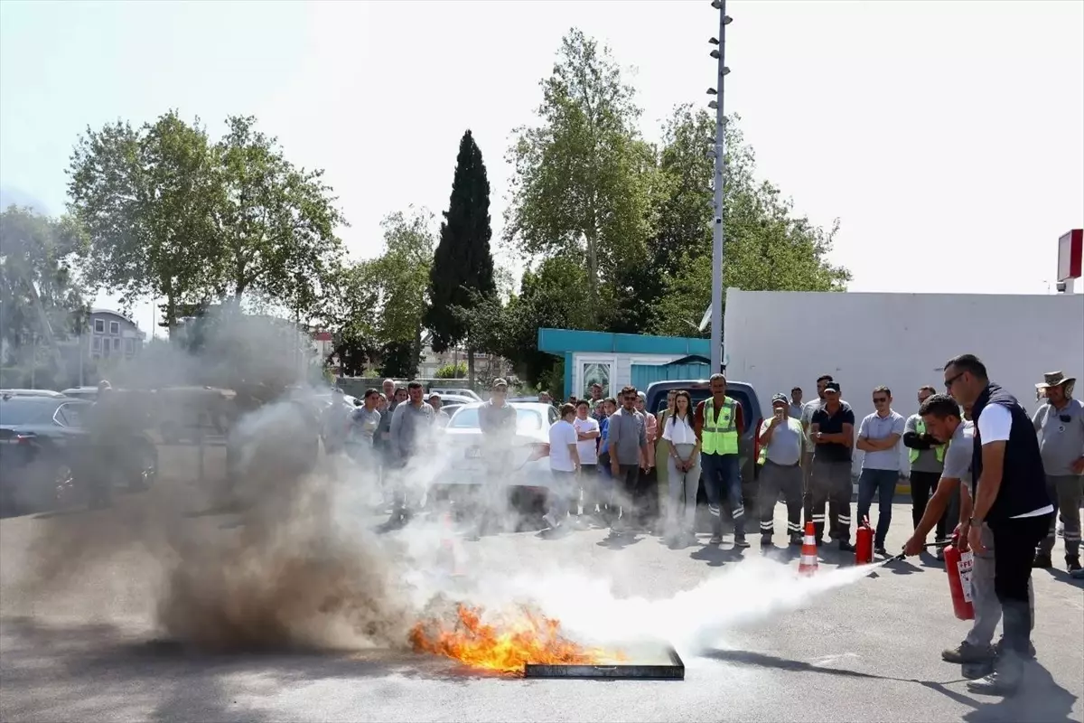 Kepez'de Temel Yangın Güvenliği Eğitimi