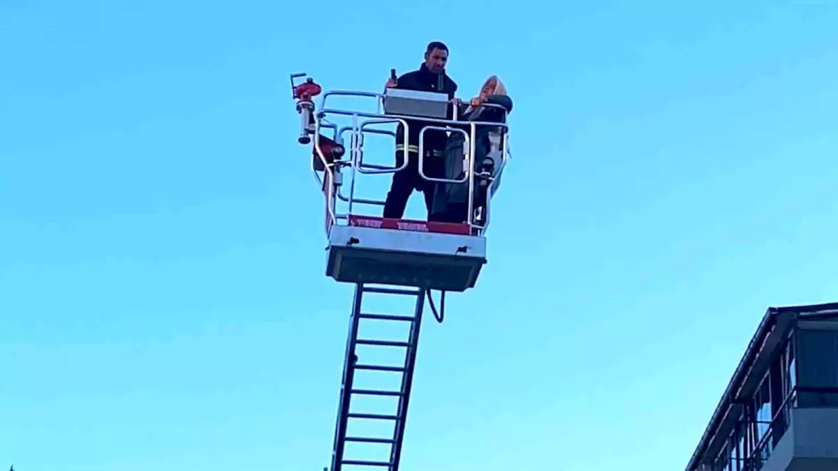 Kırıkkale'de Telefon Bataryası Yangın Çıkardı