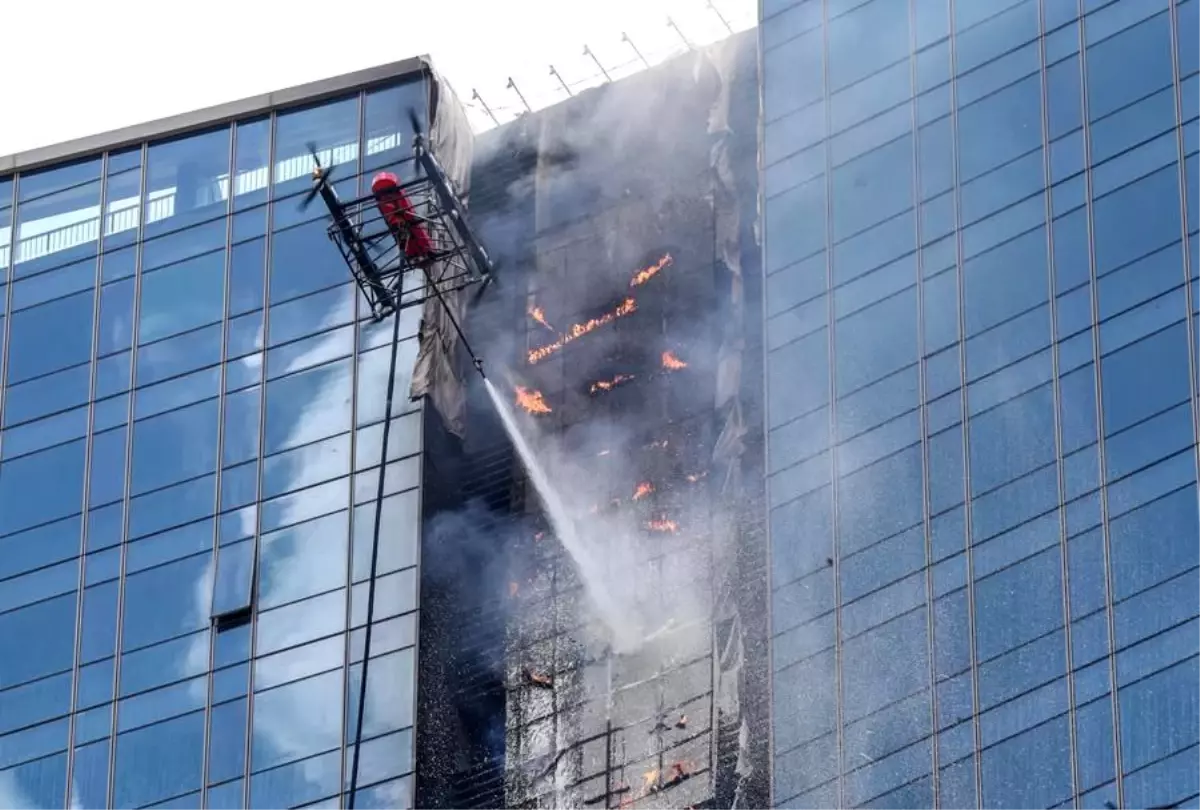 Shenzhen'de Yangın Tatbikatı