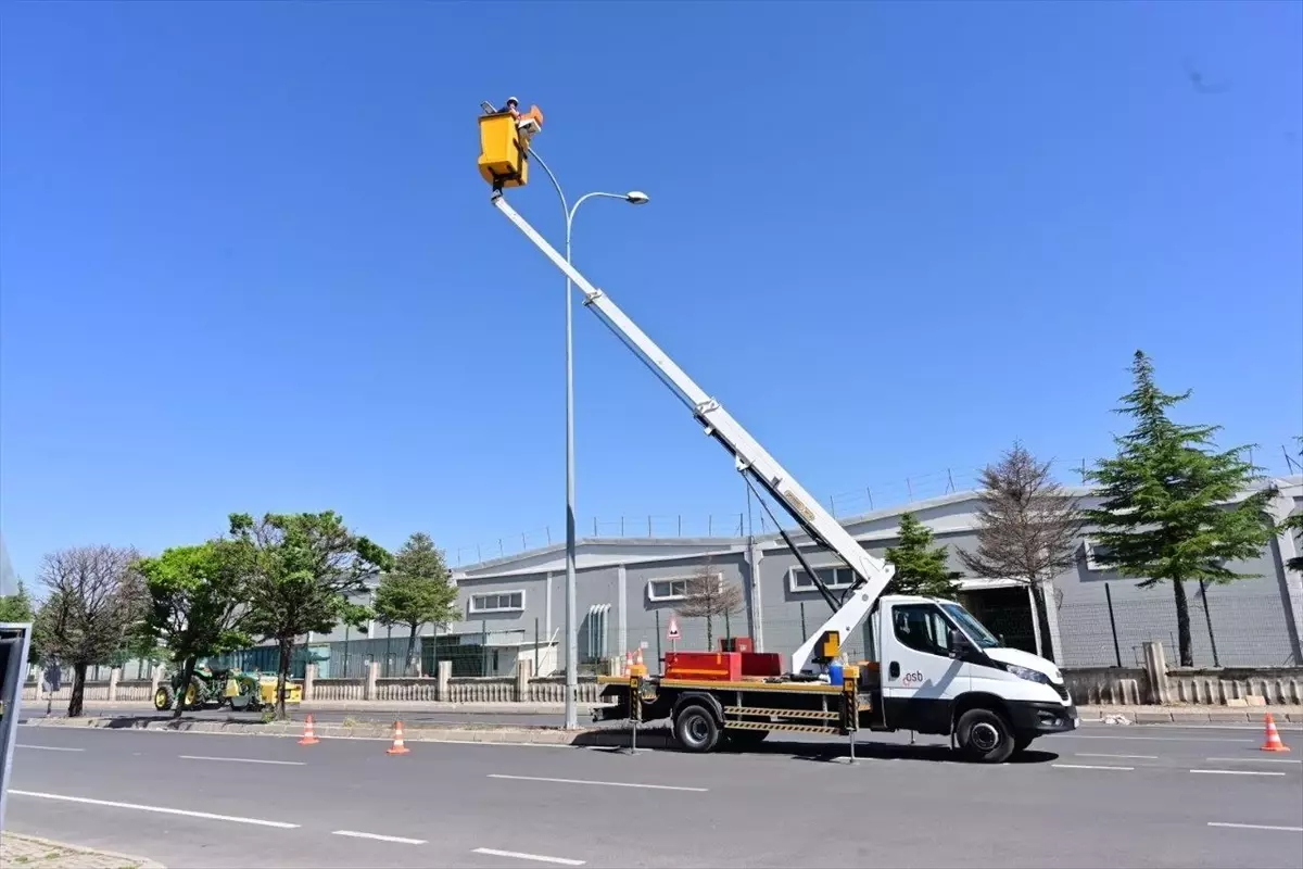 Kayseri OSB'de LED Aydınlatma Dönüşümü