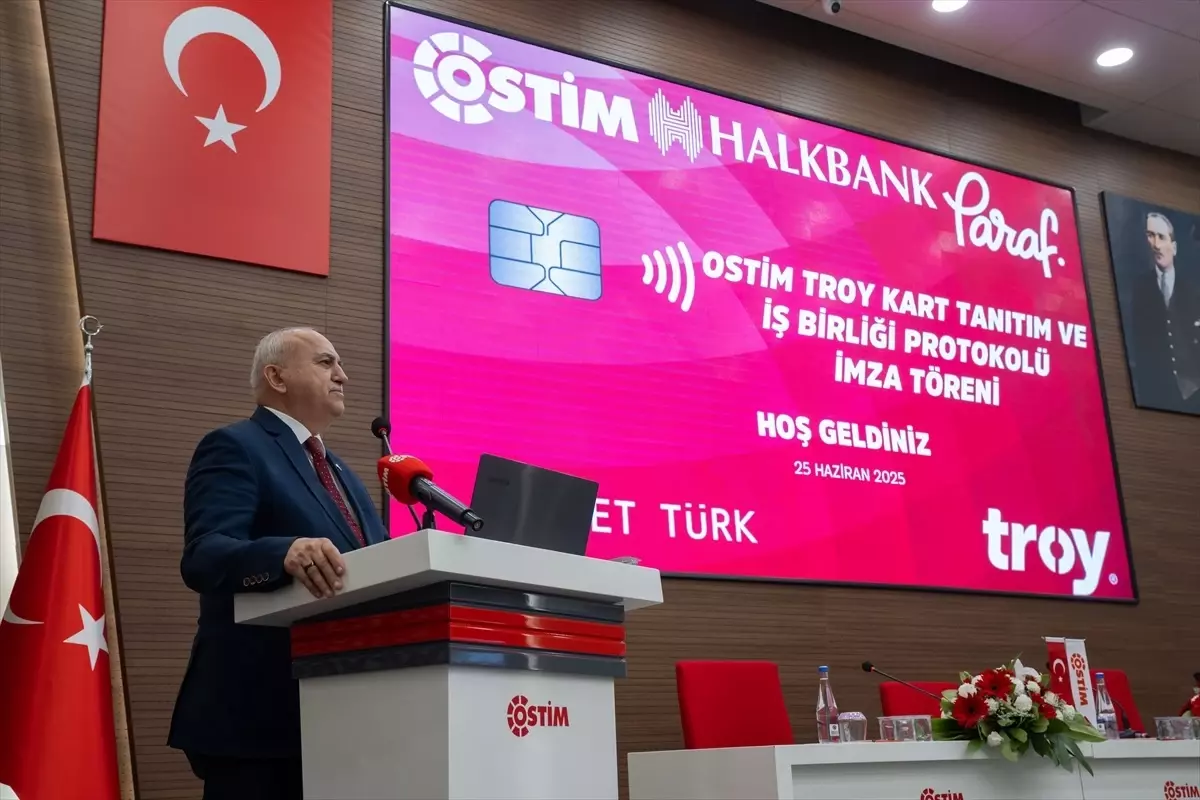 OSTİM Troy Kart Tanıtımı Yapıldı