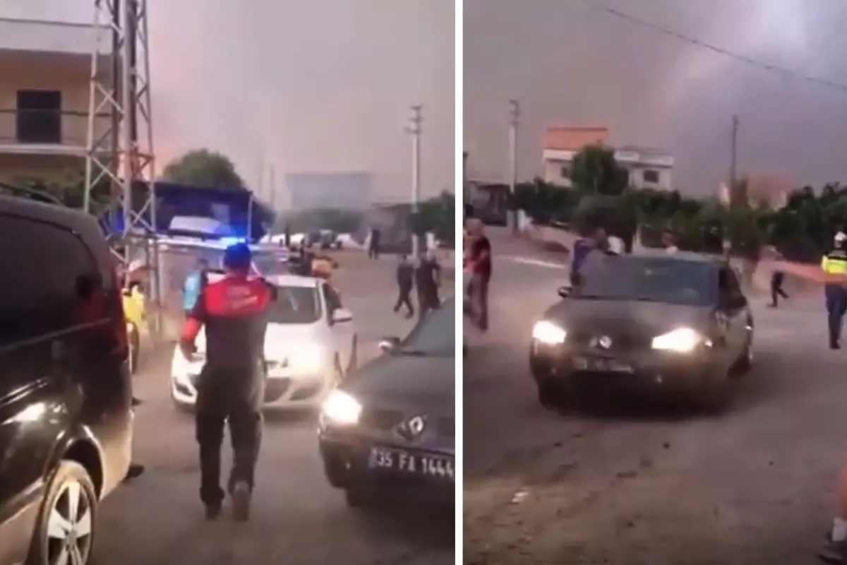 Aliağa'daki yangın Foça'ya doğru genişledi, bazı evler tahliye edildi