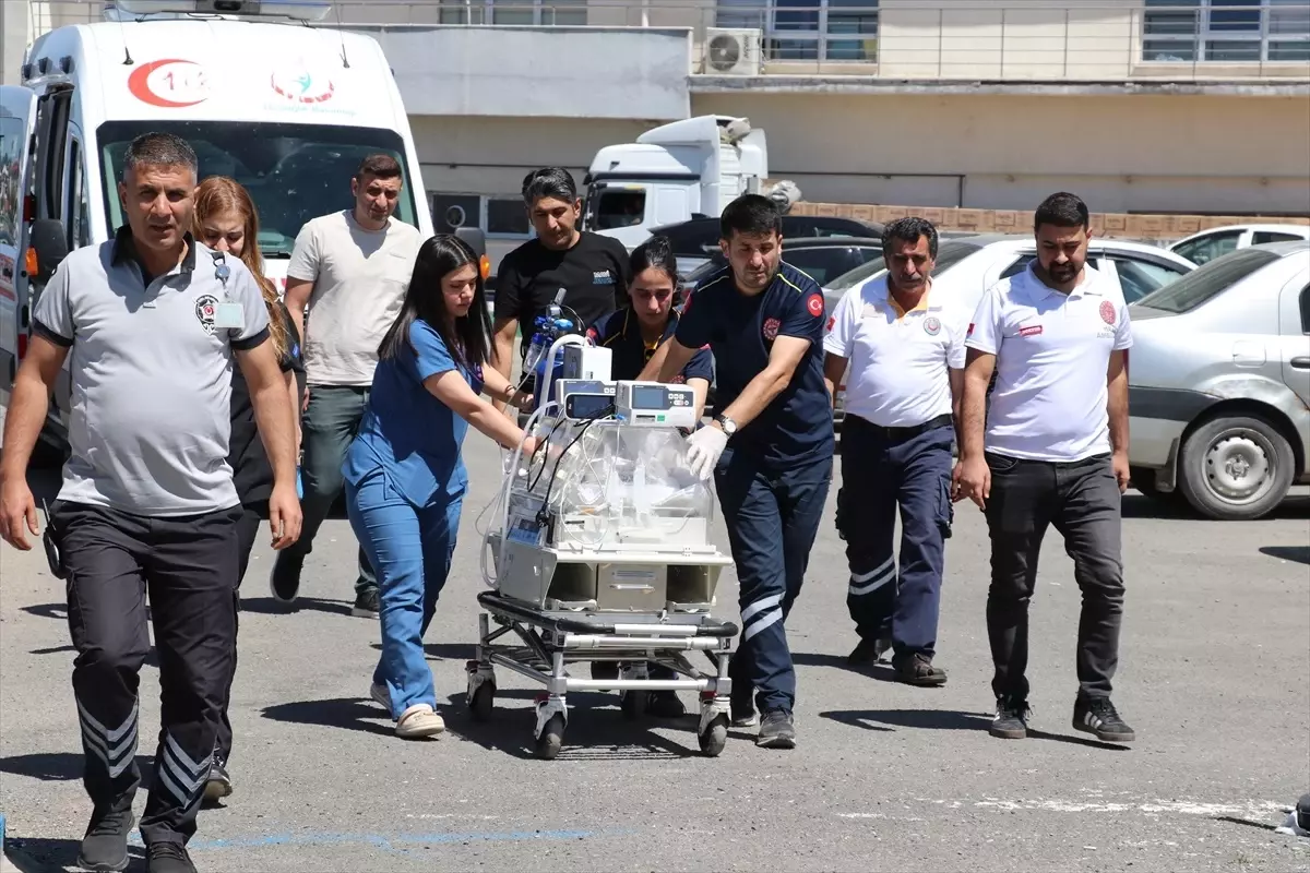 Ağrı'dan Bitlis'e Bebek Sevk Edildi