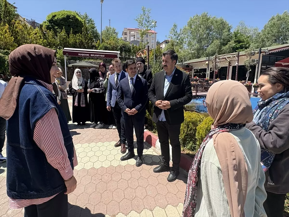 Suşehri'nde Uluslararası Öğrenci Misafirliği