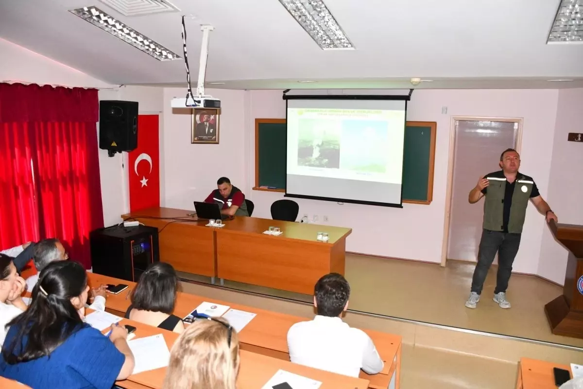 ÇOMÜ'de Orman Yangınları Eğitimi