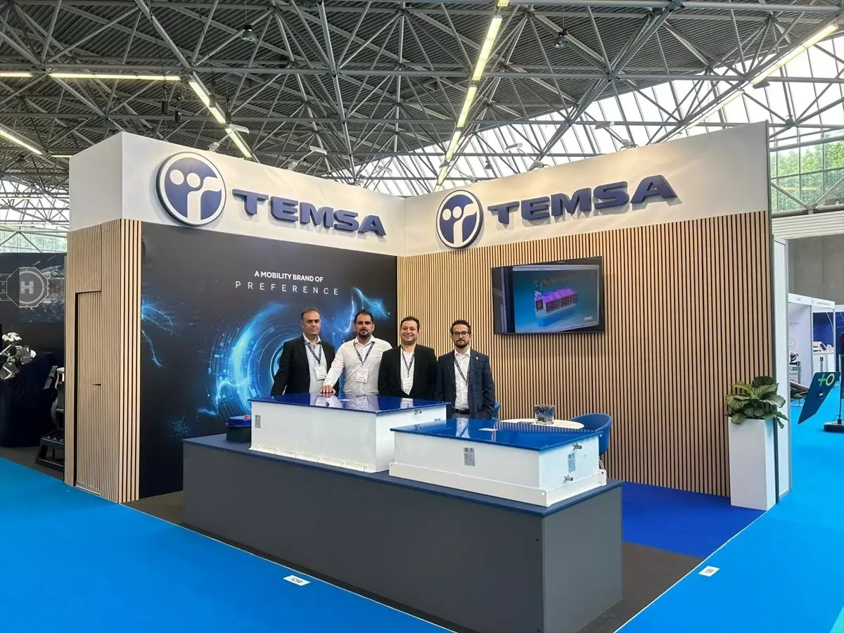 TEMSA, Amsterdam'da Elektrifikasyon Çözümleri Seriledi