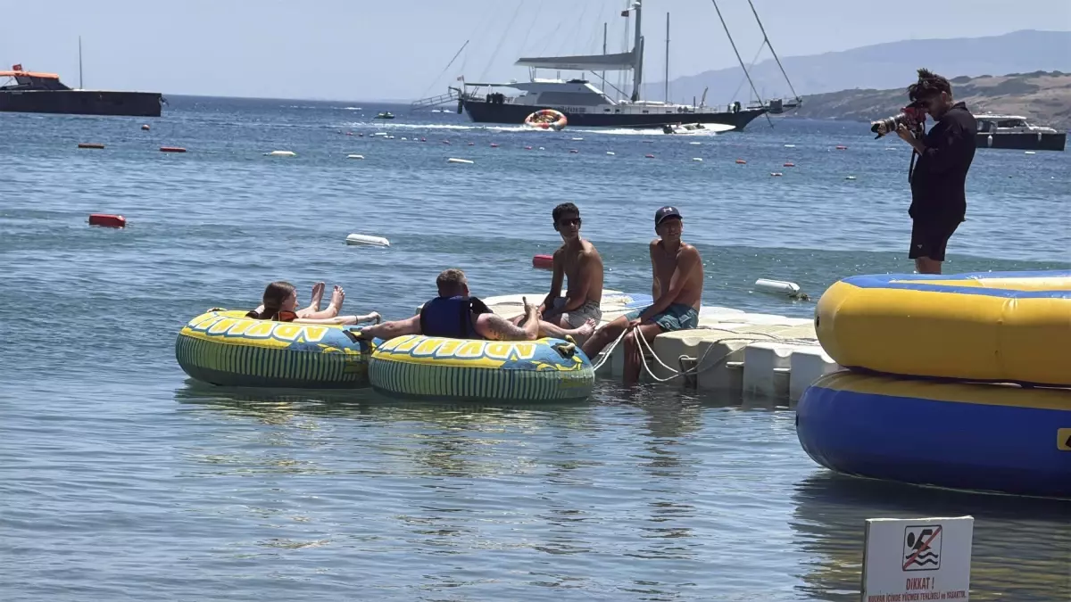 Bodrum'da Sıcak Hava Turistleri Büyüledi