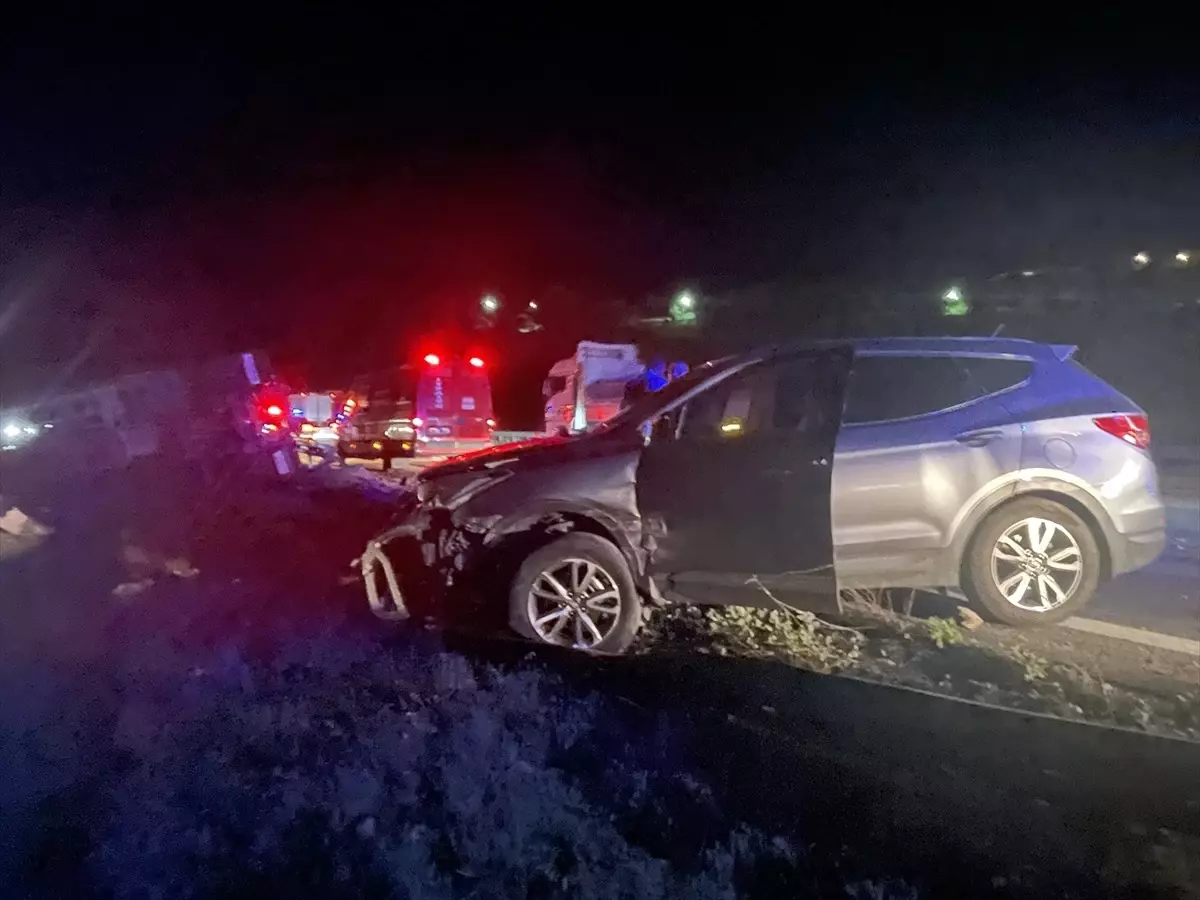 Bolu'da Trafik Kazası: 2 Yaralı