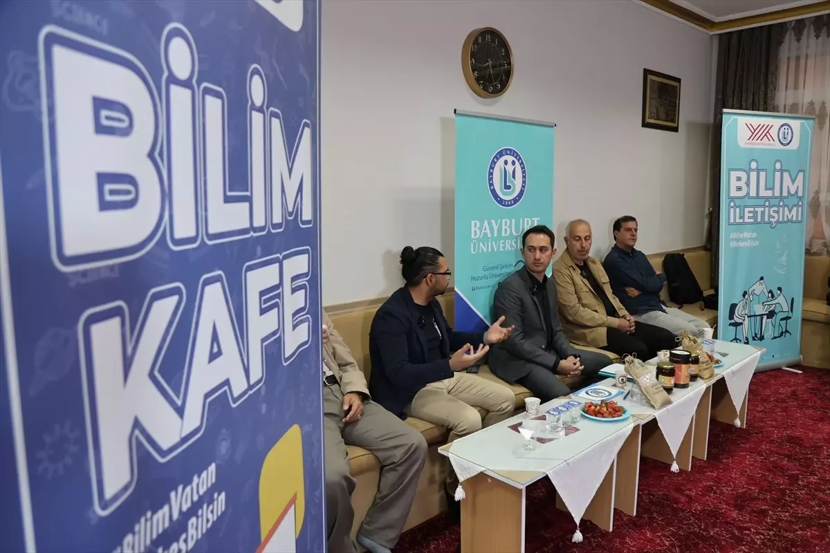 Bayburt'ta Bilim Kafe Etkinliği
