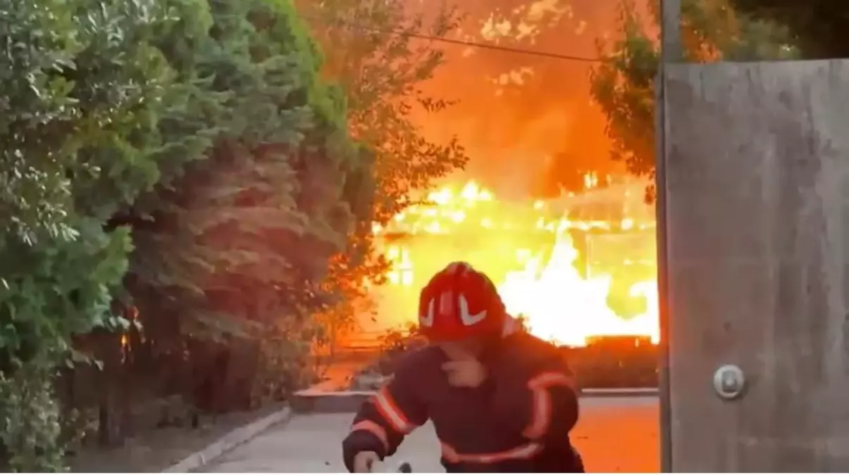 Adapazarı'nda Kafede Yangın