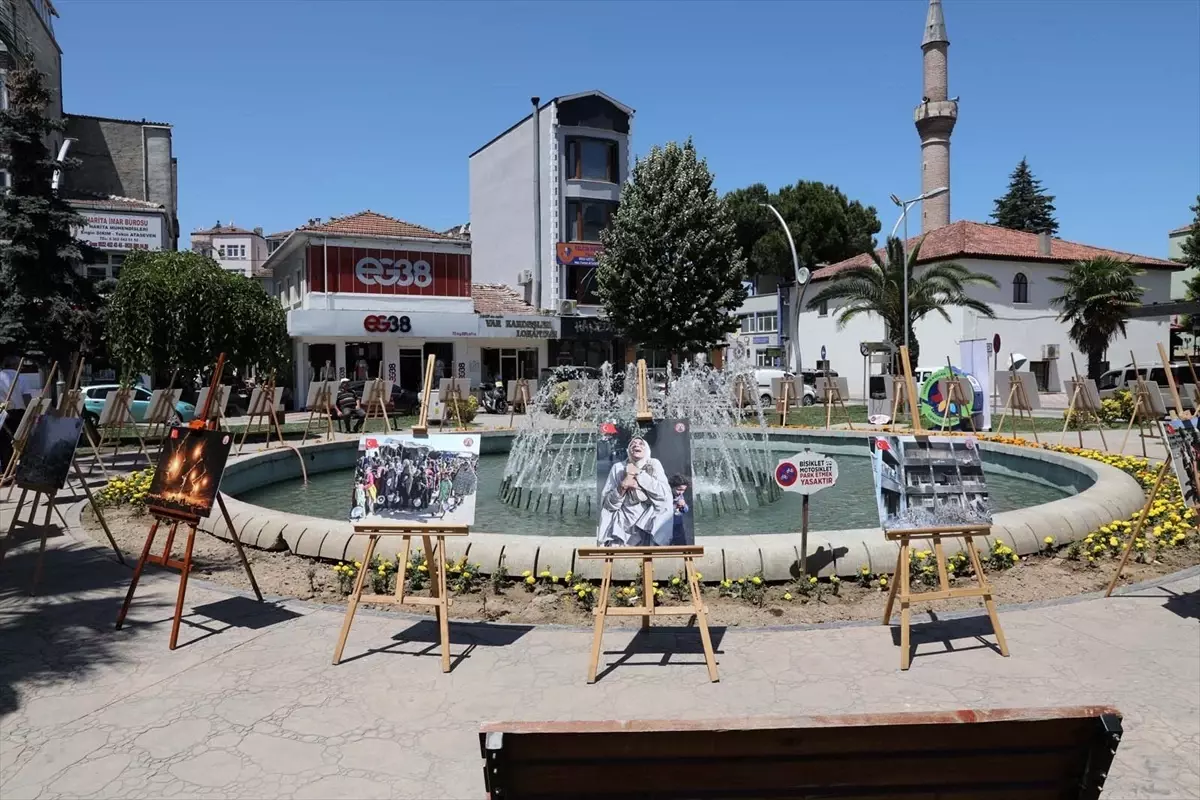 Bafra'da 'Gazze'nin Sesi Ol' Sergisi
