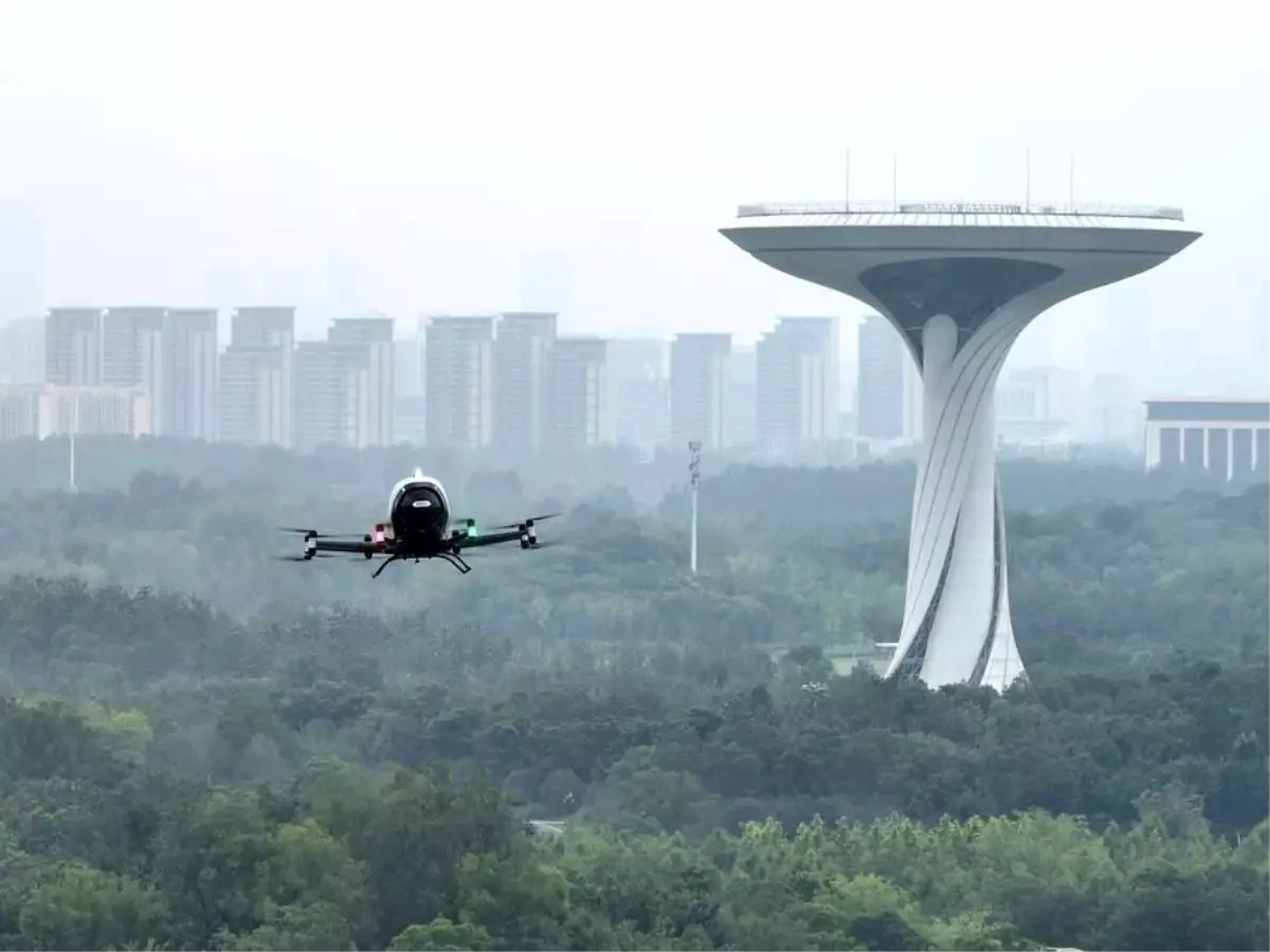 Hefei'de Hava Taksi ve Drone Hizmetleri Başladı