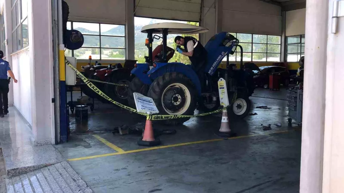 Isparta'da Stajyer Gençten Acı Kaza