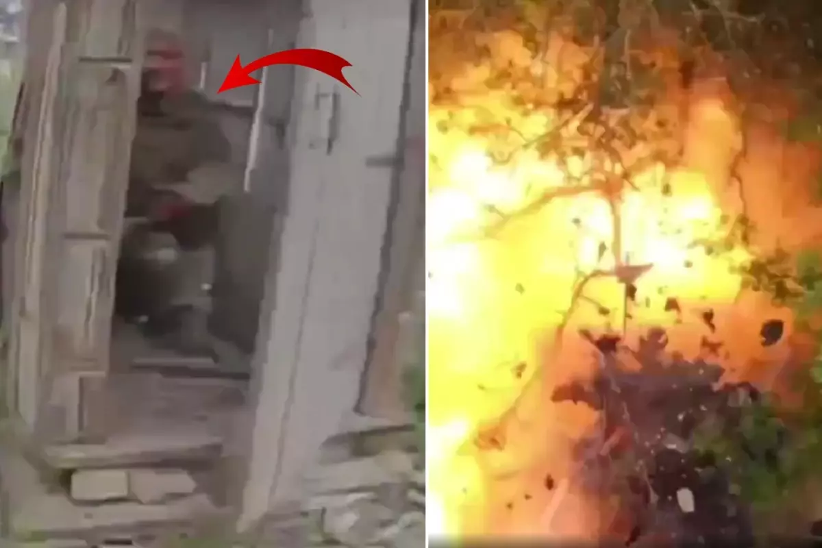 Ukrayna'ya ait kamikaze drone, tuvaletteki Rus askerini hedef aldı