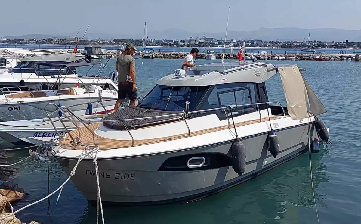 Manavgat'ta Amatör Balıkçılar Balina Gördü