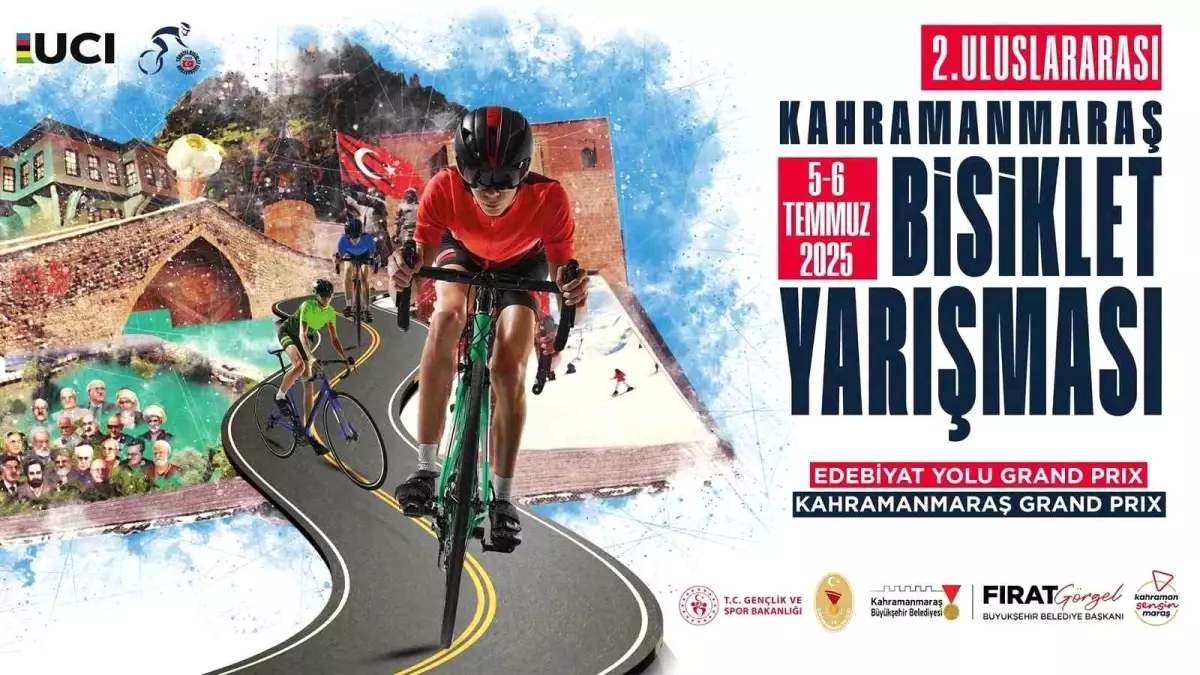 Kahramanmaraş'ta 2. Uluslararası Bisiklet Yarışması Düzenlenecek