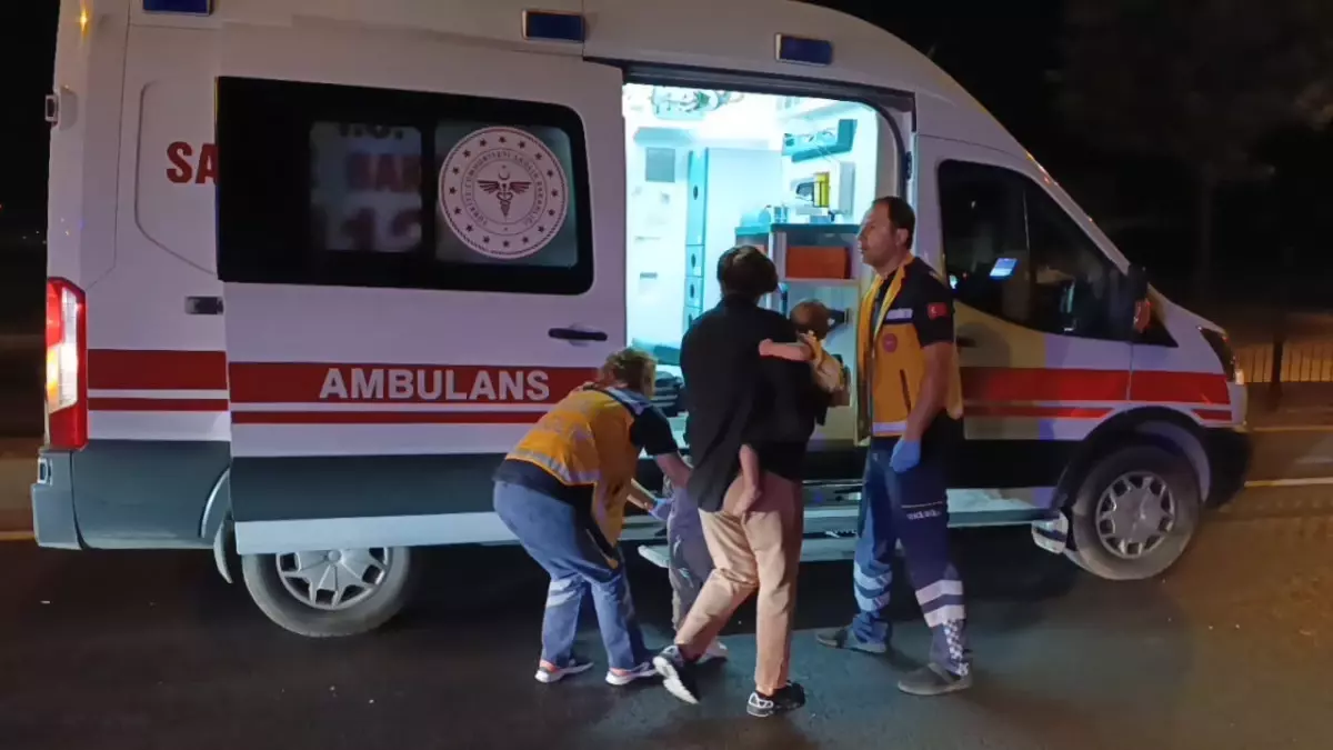 İnegöl'de Zincirleme Kaza: 4 Yaralı