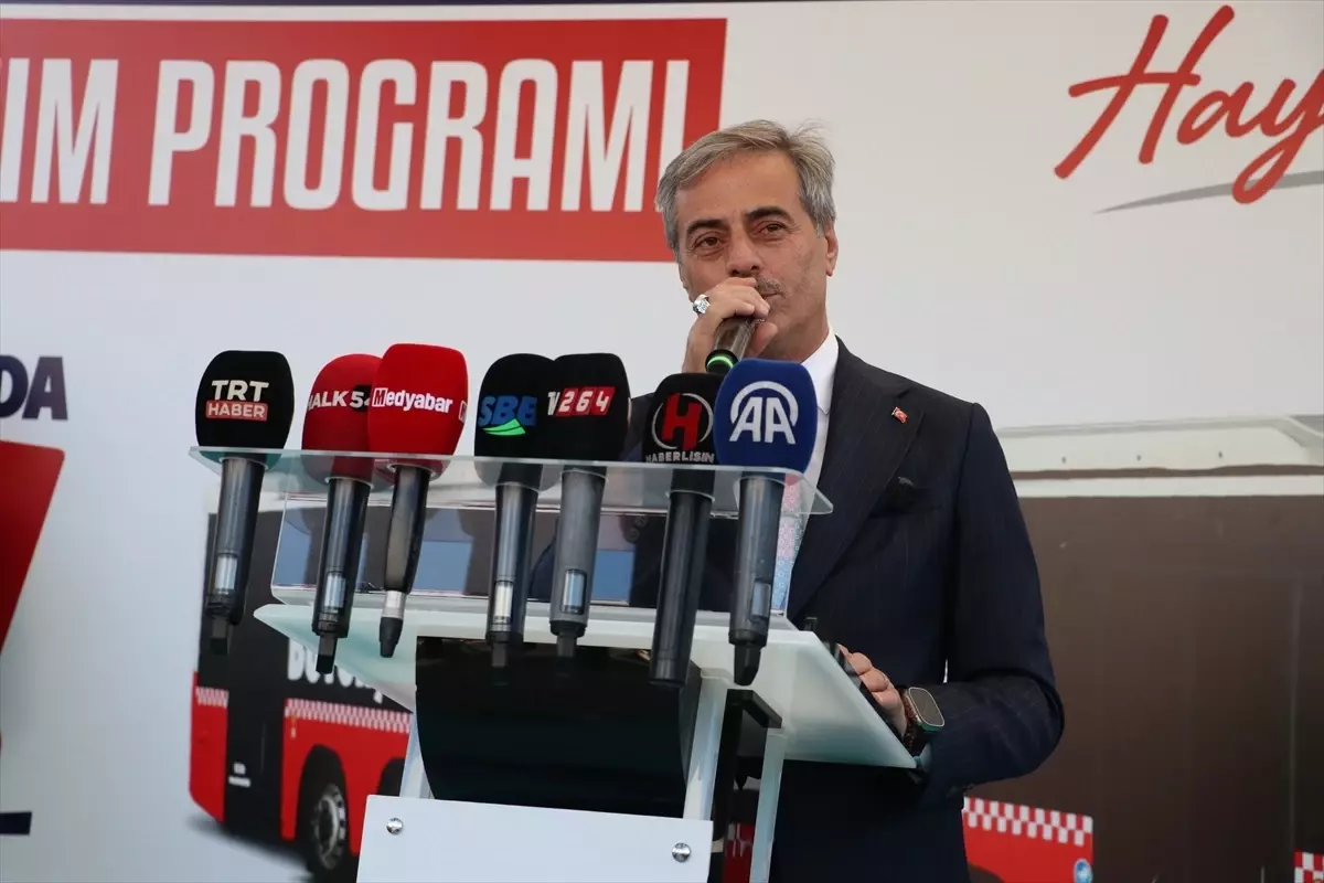 Sakarya'da Metrobüs Hattı Test Sürüşü Gerçekleştirildi