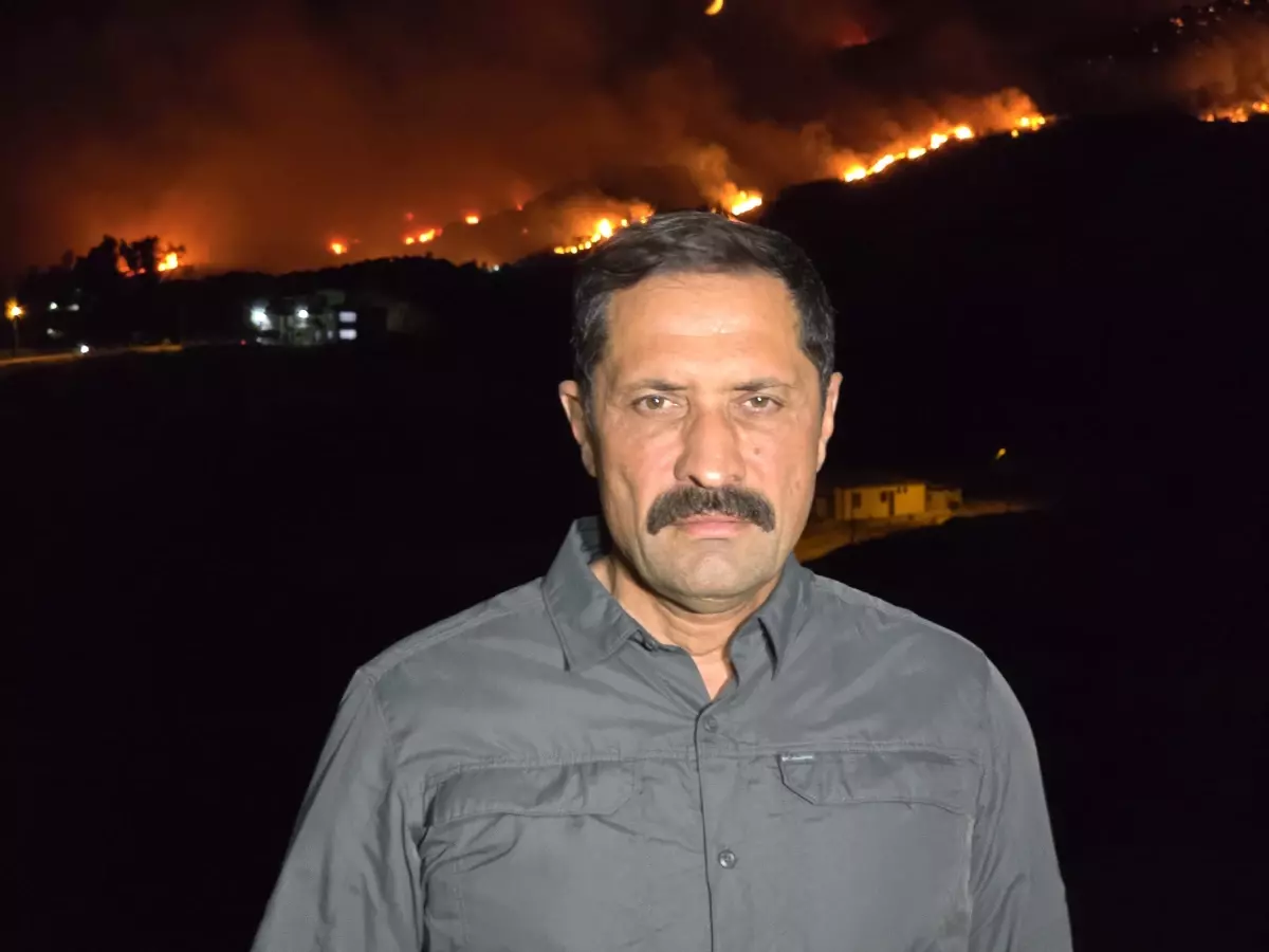 Yangınla Mücadele Karadan Sürüyor